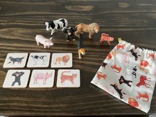 Lovevery Companion Play Kit Montessori Animal Match Organic Cotton Bag Complete 