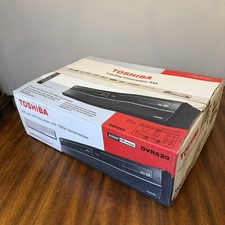 Toshiba DVR620 DVD/VHS VCR Recorder With 1080p Upconversion - New Factory Sealed