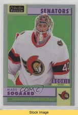 2022-23 O-Pee-Chee Platinum Retro Rookies Rainbow Mads Sogaard #R-83 READ 12g7