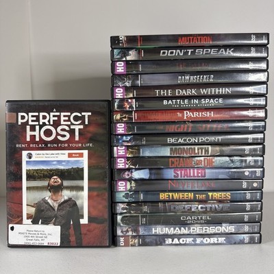 Uncork'd Entertainment Lot of 19 Horror DVDs - Free Shipping