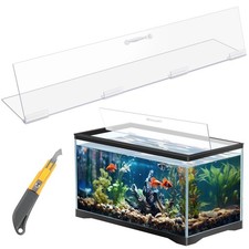 Sieral Aquarium Polycarbonate Canopy Set 29 x 11.38 x 0.12 Inch for 20/29/37 ...