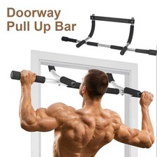Pull Up Bar Doorway Heavy Duty Chin Up Bar Trainer for Home Gym - Up to 32" Door