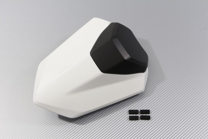 Capot de selle blanc Honda Hornet CB 1000 2025-2026 en plastique ABS rigide