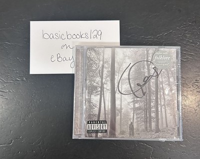 Sealed Taylor Swift Folklore Signed CD & Booklet Explicit Album Original 