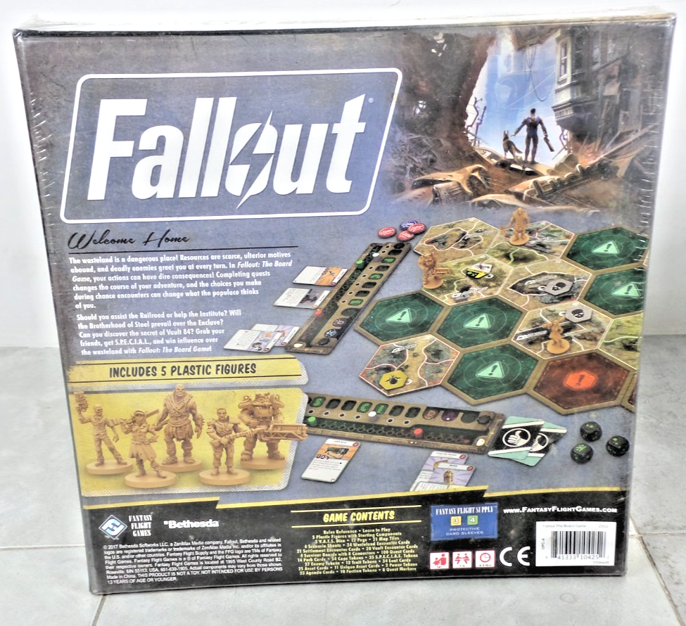Fantasy Flight Games Fallout Board Game for sale online | eBay