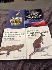 Large Language Models And AI Book Collection ( All Signed By Authors )