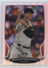 2013 Bowman Chrome Refractor Madison Bumgarner #74 0i2a