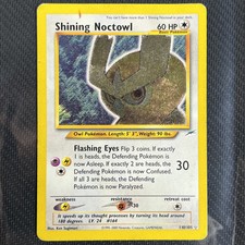 Shining Noctowl 110/105 Unlimited Shiny English Neo Destiny N4 Pokemon TCG CCG
