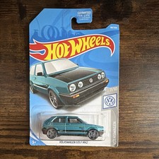 NEW Hot Wheels TEAL VOLKSWAGEN GOLF MK2 #68/250 - 7/10