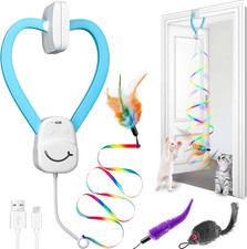 Smart Automatic Door Hanging Cat Toy for Indoor Cats - Electric Interactive Feat