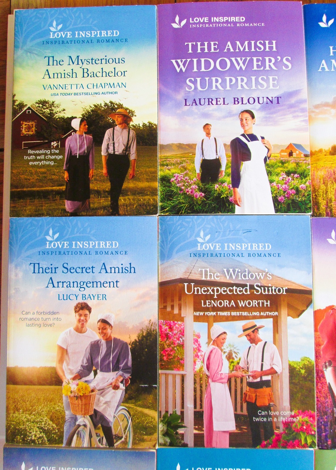 Amish Romance Love Inspired Inspirational + Others, Lot of 28, 2022-25 Paperback