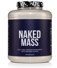 Naked Mass Weight Gainer Protein Powder 8LB 1...