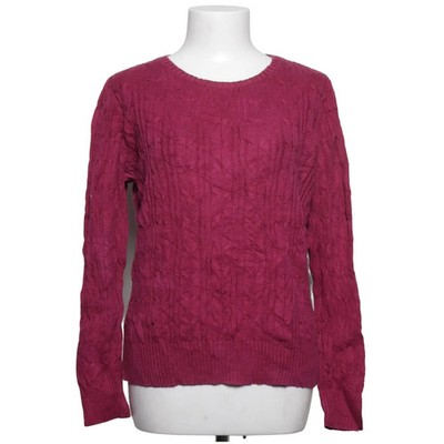 St. John's Bay, Strickpullover, Größe: M, Lila, Baumwolle/Polyamid #i1o