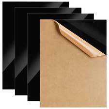 4 Pack 12 X 16 Acrylic Sheets For Laser Cutting 1/8 Inch3mm Thick Black Plasti