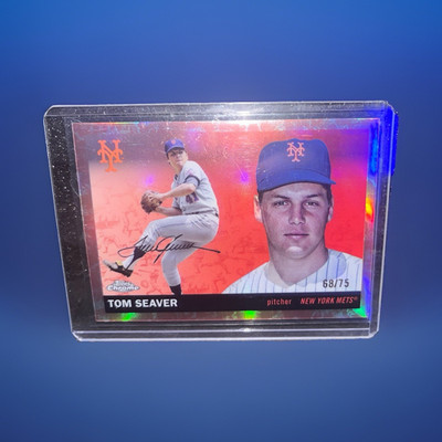 Topps 2026 Platinum Tom Seaver New York Mets /75 #437 Serial Numbered