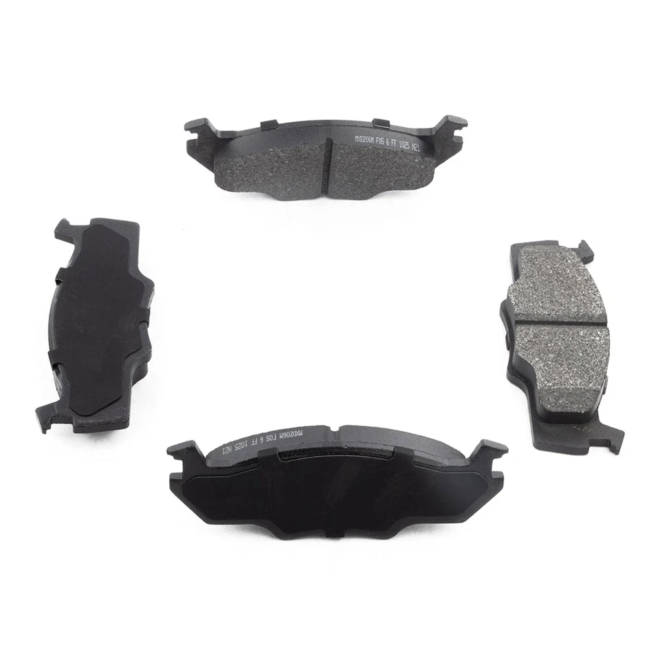 Juego de pastillas de freno de disco delanteras traseras zapata de freno de tambor para Volkswagen Rabbit 1980-1984 Foto 2 de 4