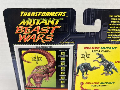 Transformers - Mutant Beast Wars - Clase Deluxe - Soundwave - Nuevo en caja - Hasbro 2000 - Imagen 10 de 22