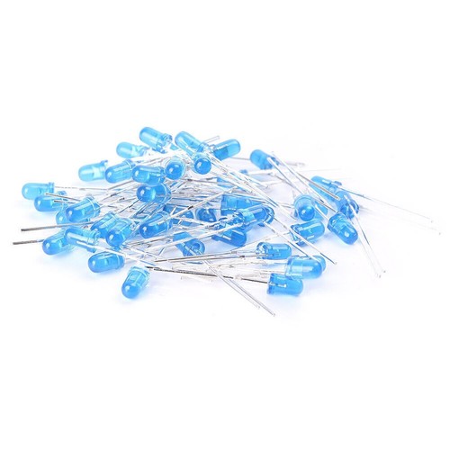 500x 3mm Luz LED Blanco Amarillo Rojo Azul Verde Surtido Diodos Kit Hágalo Usted Mismo - Imagen 6 de 9