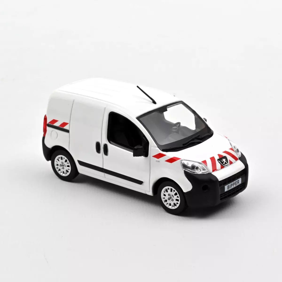 NOREV 479868 1:43 Peugeot Bipper 2009 White with Red striping