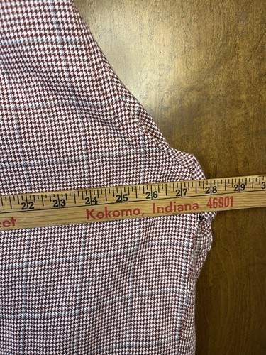 Rocawear Classic Mens Casual Button Down Long Sleeve Red Plaid Size 3XL - Picture 18 of 18