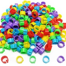 200 Leg Ring Markers for Roosters, Hens, Chickens, Rings Accessories