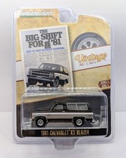 Greenlight Vintage Ad Cars 1981 Chevrolet K5 Blazer 1:64 -Series 4 Ltd Edition