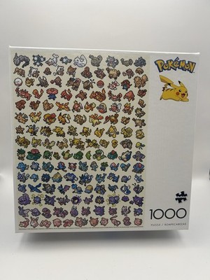 Pokémon Kanto Original 151 Pixel 1000 Piece Puzzle Buffalo Sealed