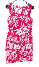 Chaps Shift Midi Dress Size 12