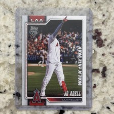 2026 Topps Series 1 Jo Adell Walk This Way SP Variation #139 Los Angeles Angels