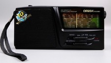 Omega WorldSound-2 4021 10 Band World Receiver Portable Radio FM/MW/LW/SW  - VGC