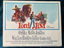 Lord Jim 1965 original lobby card Peter O'Toole, James Mason