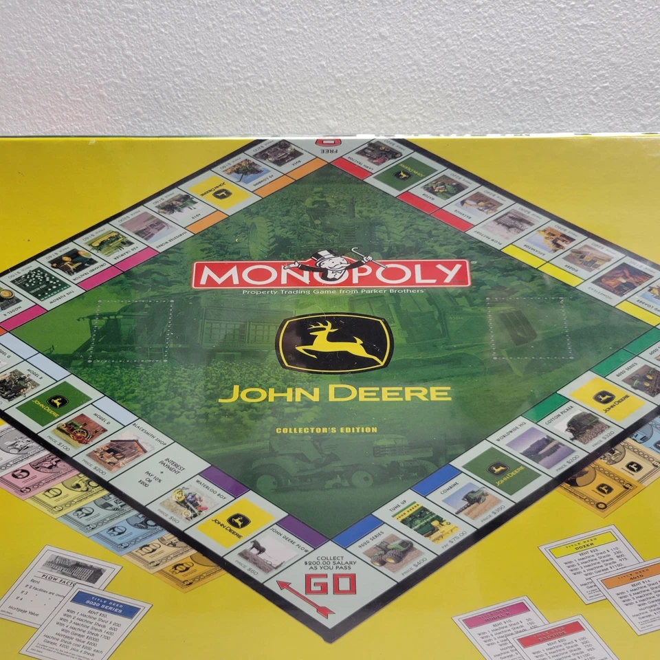 NOVO EM FOLHA LACRADO John Deere MONOPOLY Jogo de Tabuleiro Edição de Colecionador 2005 - Imagem 2 de 4