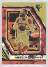 2022-23 Panini Flux Red Cracked Ice Prizm Jonas Valanciunas #103 0hc0