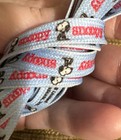 Vtg Snoopy Shoe Lasting Impressions 36” Peanuts SNOOPY Shoelaces —BLUE RARE HTF — photo 5