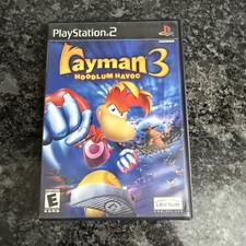 Rayman 3 Hoodlum Havoc PS2 PlayStation 2 2003 Black Label Complete with Manual