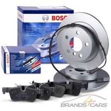 BOSCH BREMSSCHEIBEN +BEL�GE +KONTAKT HINTEN F�R BMW 1-ER 2-ER X1 X2 MINI COOPER