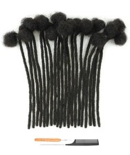 Cypsin 0.6cm Width 6inch 60 Strands 100 Human Hair Loc Extensions