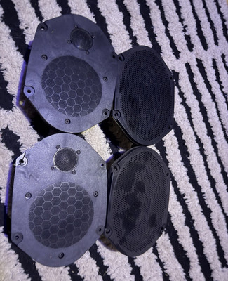 Ford Mach Audio System F8AF-18808-EA 5x7in Coaxial Car Speakers Pair 25W RMS OEM