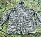 US Army Military Surplus ACU UCP Improved Rainsuit Coat Parka Jacket ORC LARGE — photo 1