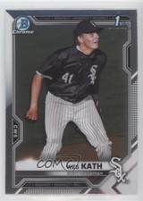 2021 Bowman Draft Chrome Wes Kath #BDC-43 6u5