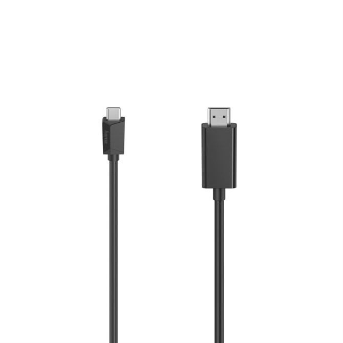 Hama 00200718 USB cable 1.5 m USB C HDMI Type A Standard Black