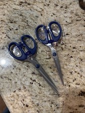 Creative Memories Congratulations Scissors Straight Edge 2 Pair 2.5" Blade NEW 