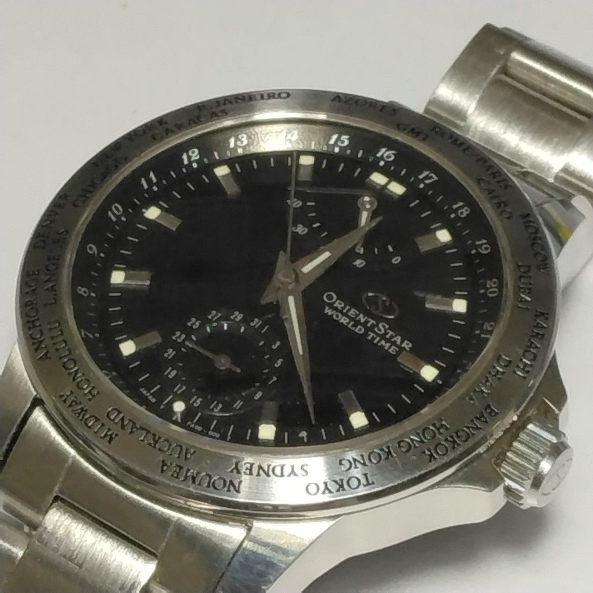 Orient Star first generation World Time wristwatc… - image 11