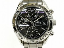 Wristwatch OMEGA 3513.50.00 SPEEDMASTER DATE Silver 38mm Stainless steel USED