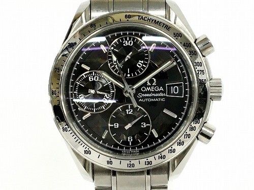 Wristwatch OMEGA 3513.50.00 SPEEDMASTER DATE Silver 38mm Stain...