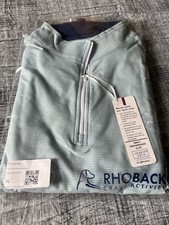 New NWT Rhoback Sea Dog Quarter Zip Pullover XL