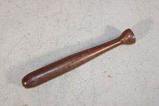 RARE 18TH CENTURY AMERICAN WALNUT WOOD MUDDLER OR TODDY STIRRER