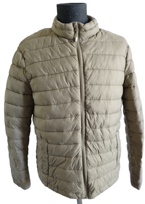 Reserved Herren Steppjacke Gr. L Beige Leichtjacke Übergangsjacke Eco Aware #