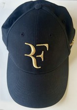 Roger Federer RF Cap Laver Cup 2022 London - Black/Gold - Rare