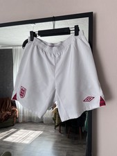 UMBRO SHORTS   ENGLAND               VINTAGE SIZE M